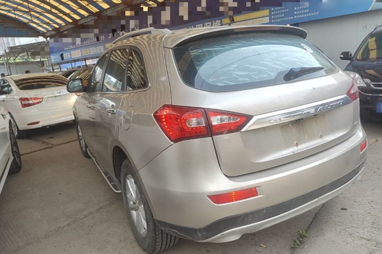 Used Zotye T600 2015 1.5T Manual Luxury Model Rear Left 45 Deg