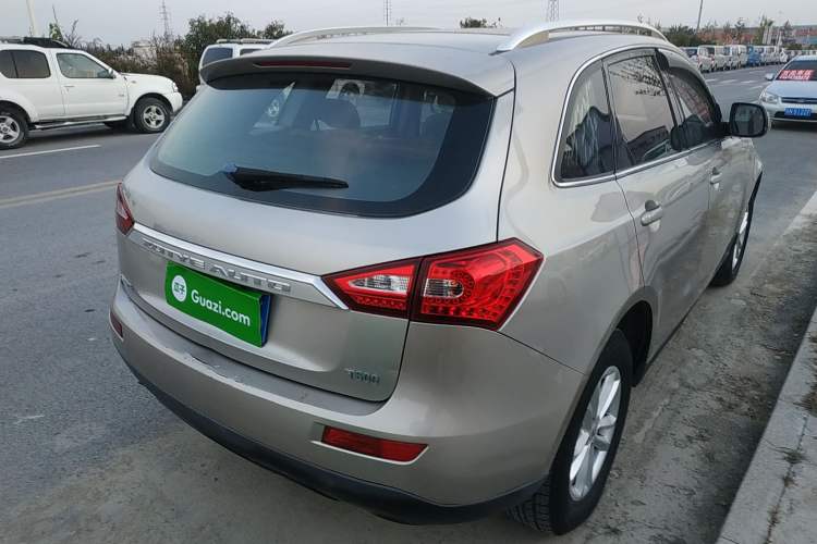 Used Zotye T600 2015 1.5T Manual Elite Model Rear Right 45 Deg
