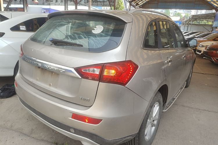 Used Zotye T600 2015 1.5T Manual Luxury Model Rear Right 45 Deg