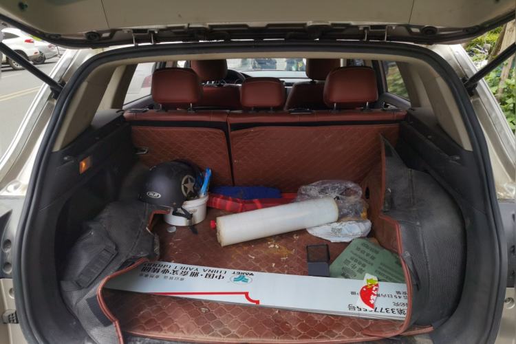 Used Zotye T600 2015 2.0T DCT Luxury Version Trunk