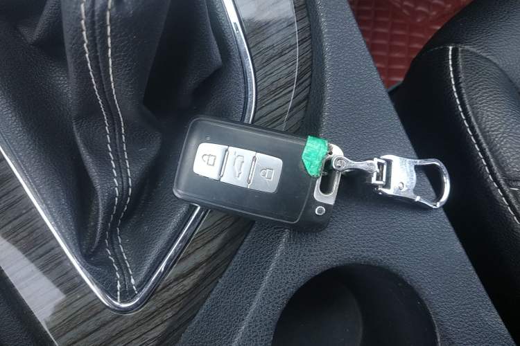 Used Zotye T600 2015 1.5T Manual Luxury Model Vehicle Key