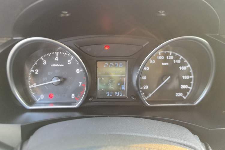 Used Zotye T600 2015 1.5T Manual Luxury Model Instrument Cluster