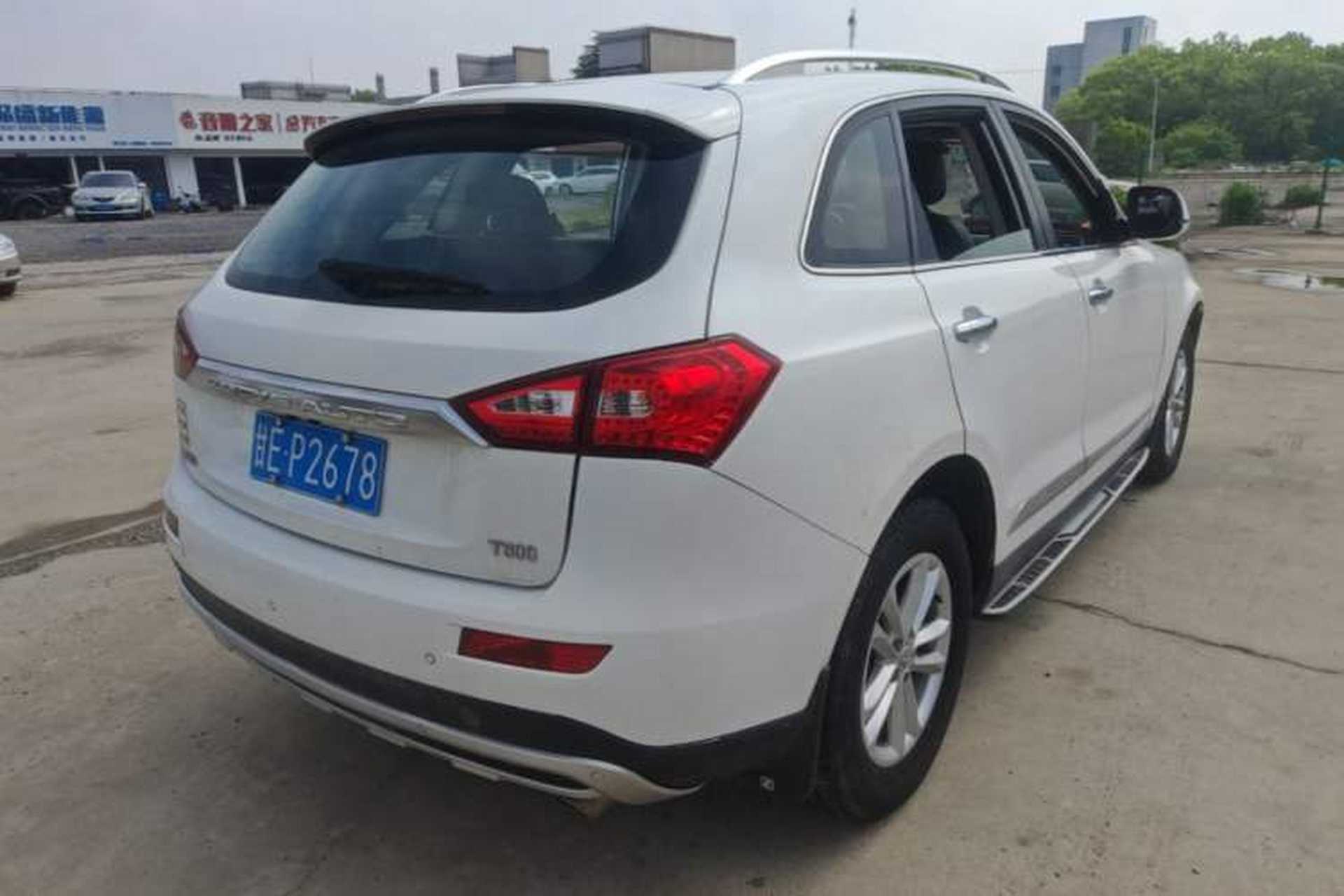 Used Zotye T600 2015 1.5T Manual Flagship Model Rear Right 45 Deg