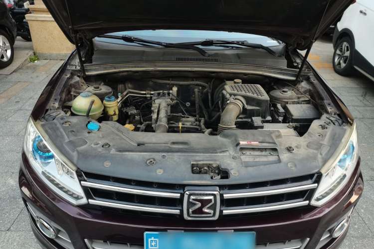 Used Zotye T600 2015 1.5T Manual Luxury Model Engine Bay