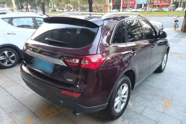 Used Zotye T600 2015 1.5T Manual Luxury Model Rear Right 45 Deg