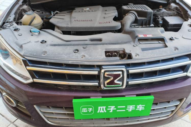 Used Zotye T600 2015 Family Edition 2.0T Manual Elite Version Engine Bay
