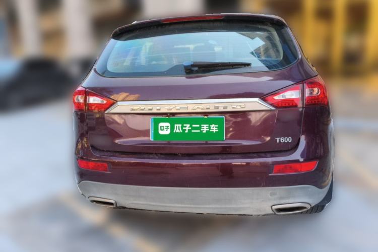 Used Zotye T600 2015 Family Edition 2.0T Manual Elite Version Rear