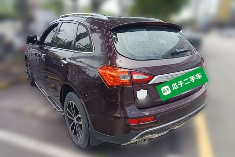Used Zotye T600 2015 2.0T DCT Prestige Edition Rear Left 45 Deg