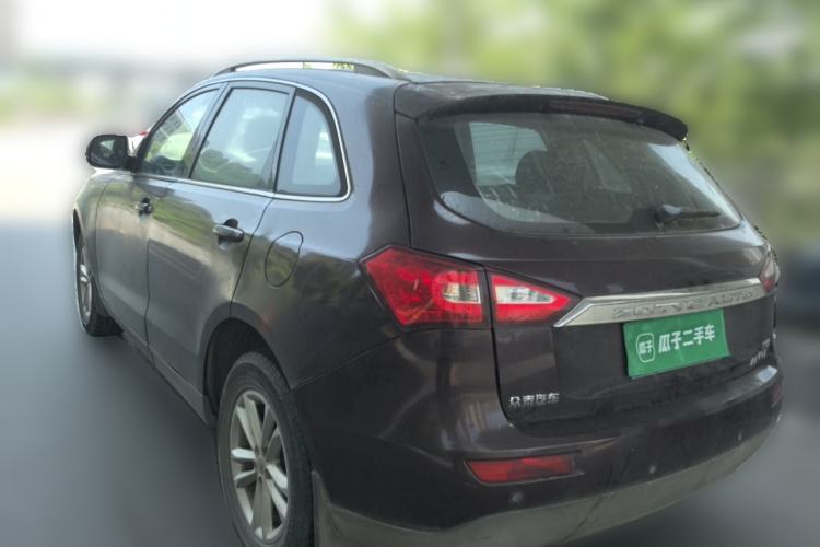 Used Zotye T600 2015 1.5T Manual Elite Model Rear Left 45 Deg