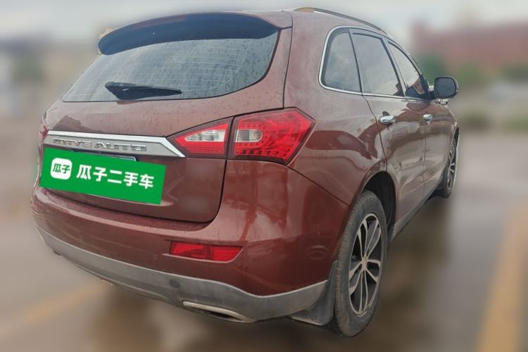 Used Zotye T600 2015 2.0T DCT Prestige Edition Rear Right 45 Deg