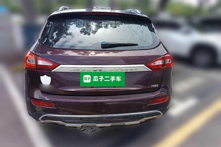 Used Zotye T600 2015 2.0T DCT Prestige Edition Rear
