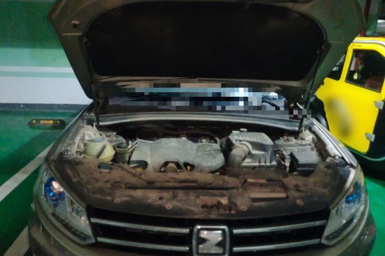 Used Zotye T600 2015 1.5T Manual Elite Model Engine Bay