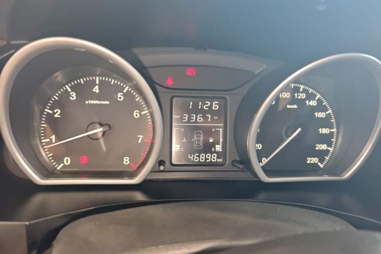 Used Zotye T600 2015 1.5T Manual Luxury Model Instrument Cluster