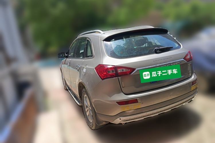 Used Zotye T600 2015 1.5T Manual Luxury Model Rear Left 45 Deg