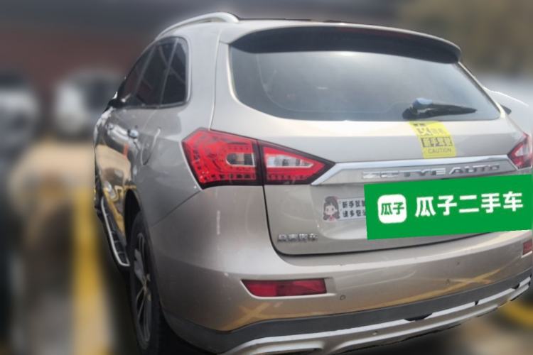 Used Zotye T600 2015 2.0T DCT Prestige Edition Rear Left 45 Deg