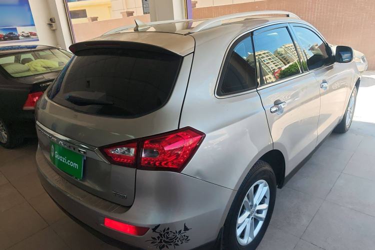 Used Zotye T600 2015 1.5T Manual Luxury Model Rear Right 45 Deg