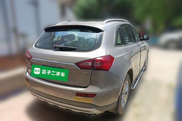 Used Zotye T600 2015 1.5T Manual Luxury Model Rear Right 45 Deg