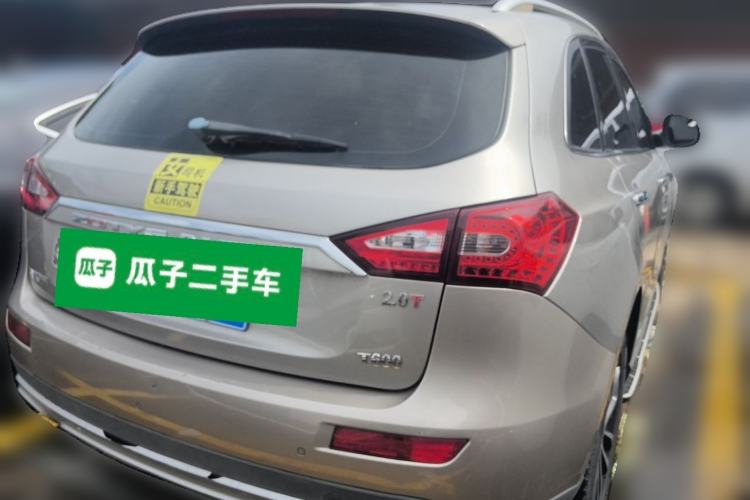 Used Zotye T600 2015 2.0T DCT Prestige Edition Rear Right 45 Deg
