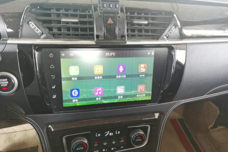 Used Zotye T600 2015 2.0T DCT Flagship Edition Audio And AC Panel