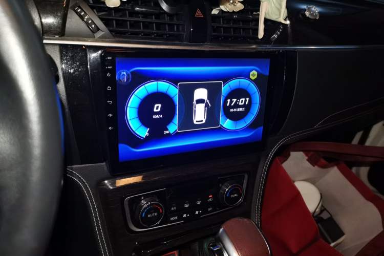 Used Zotye T600 2015 2.0T DCT Prestige Edition Audio And AC Panel