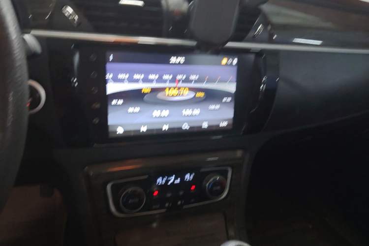 Used Zotye T600 2015 1.5T Manual Elite Model Audio And AC Panel