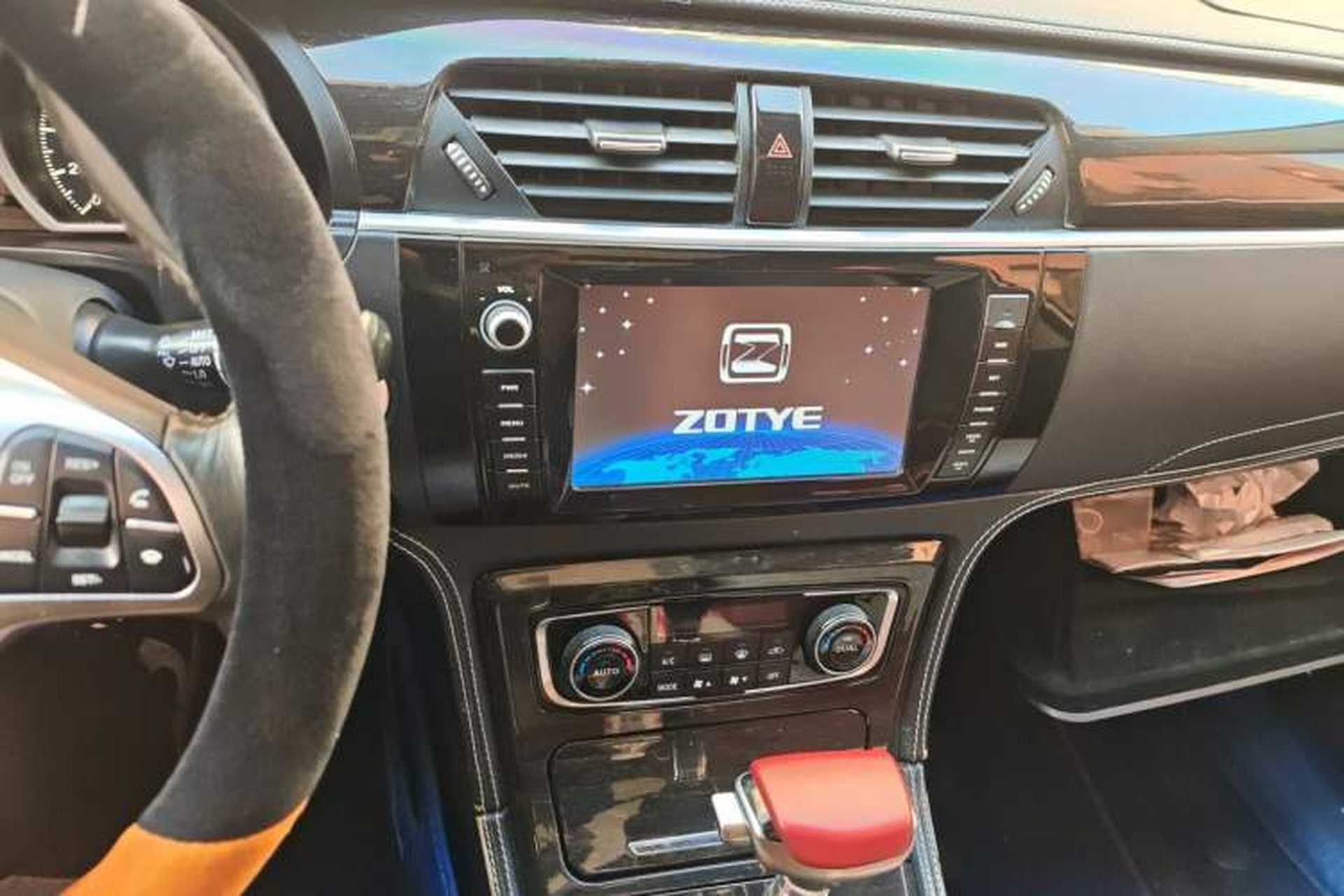 Used Zotye T600 2015 2.0T DCT Luxury Version Audio And AC Panel