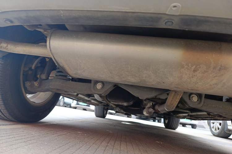Used Zotye T600 2015 1.5T Manual Elite Model Chassis Rear