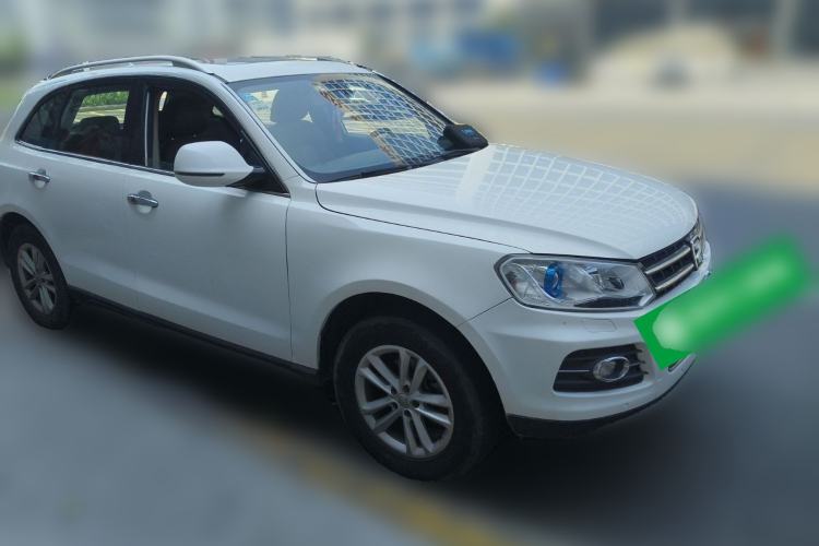 Used Zotye T600 2015 1.5T Manual Elite Model Front Right 45 Deg