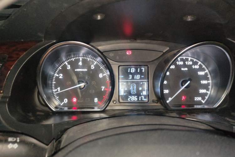 Used Zotye T600 2015 1.5T Manual Elite Model Instrument Cluster