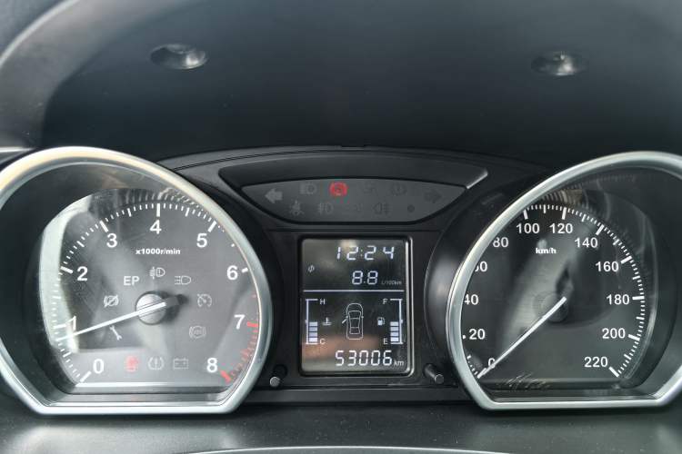 Used Zotye T600 2015 1.5T Manual Elite Model Instrument Cluster