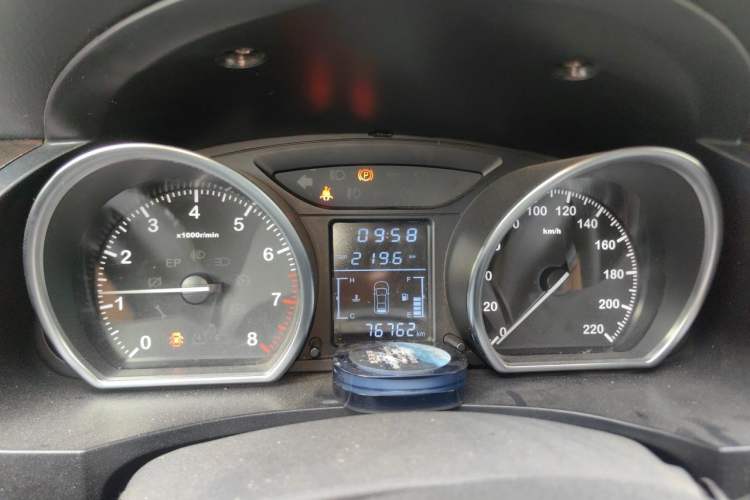 Used Zotye T600 2015 1.5T Manual Elite Model Instrument Cluster