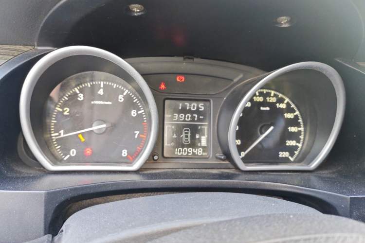 Used Zotye T600 2015 1.5T Manual Elite Model Instrument Cluster