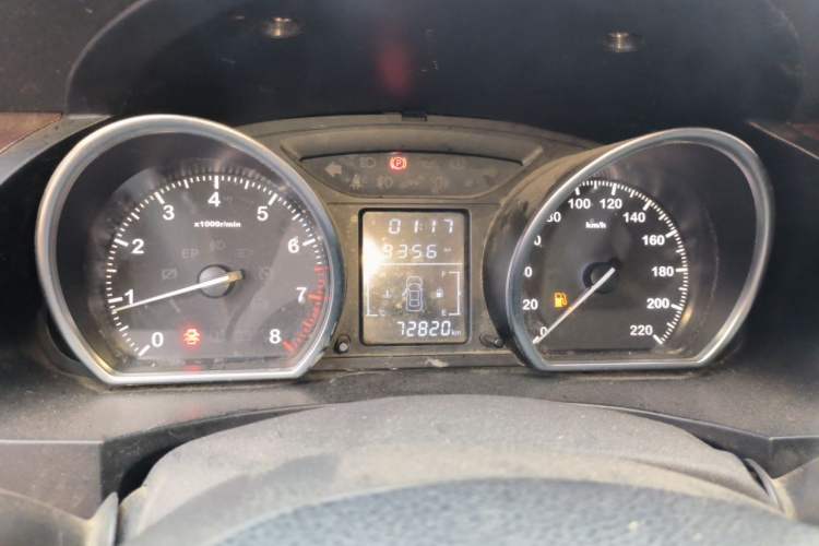 Used Zotye T600 2015 1.5T Manual Elite Model Instrument Cluster