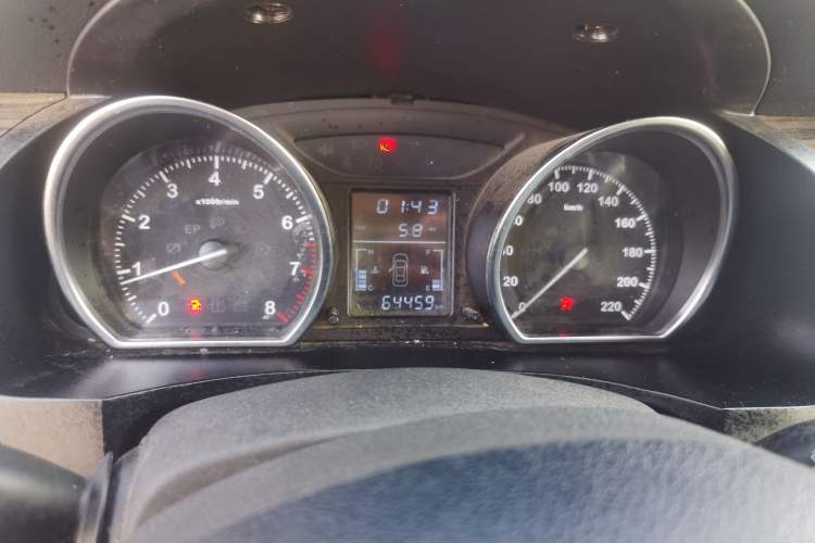 Used Zotye T600 2015 1.5T Manual Luxury Model Instrument Cluster