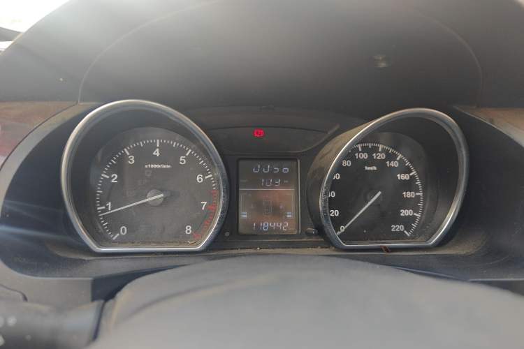 Used Zotye T600 2015 1.5T Manual Elite Model Instrument Cluster
