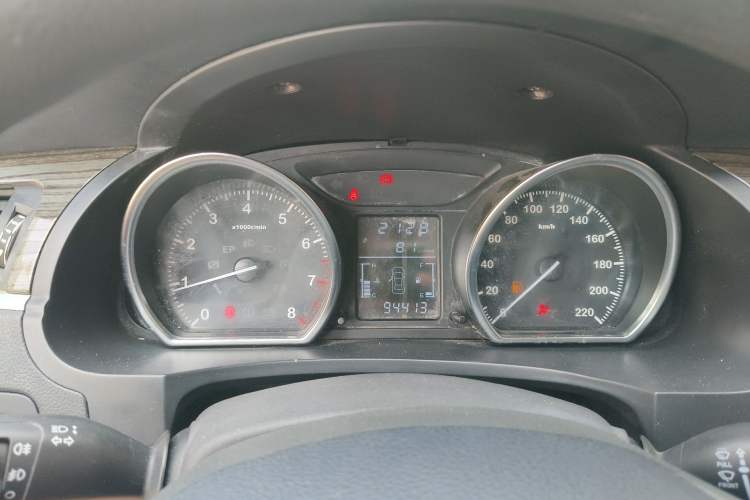 Used Zotye T600 2015 1.5T Manual Elite Model Instrument Cluster
