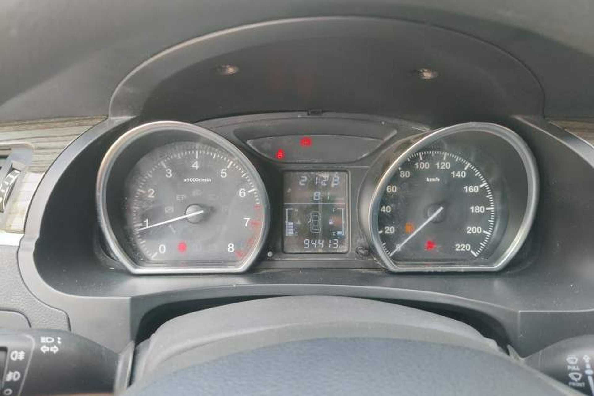 Used Zotye T600 2015 1.5T Manual Elite Model Instrument Cluster