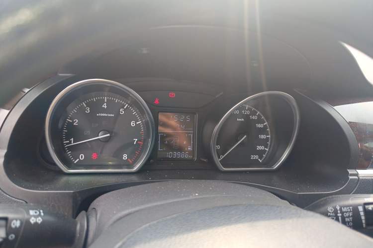 Used Zotye T600 2015 1.5T Manual Elite Model Instrument Cluster