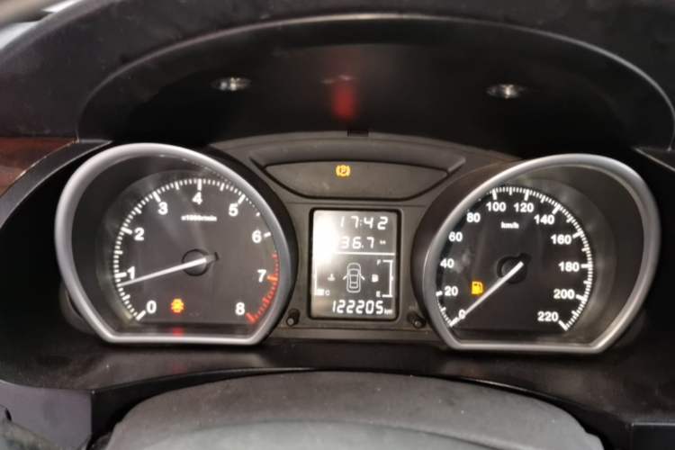 Used Zotye T600 2015 1.5T Manual Elite Model Instrument Cluster