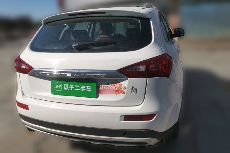 Used Zotye T600 2015 1.5T Manual Elite Model Rear