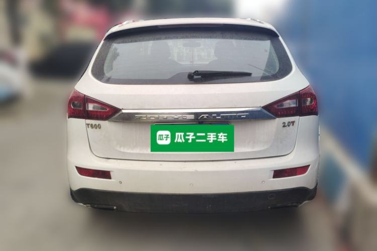 Used Zotye T600 2015 2.0T Manual Luxury Version Rear