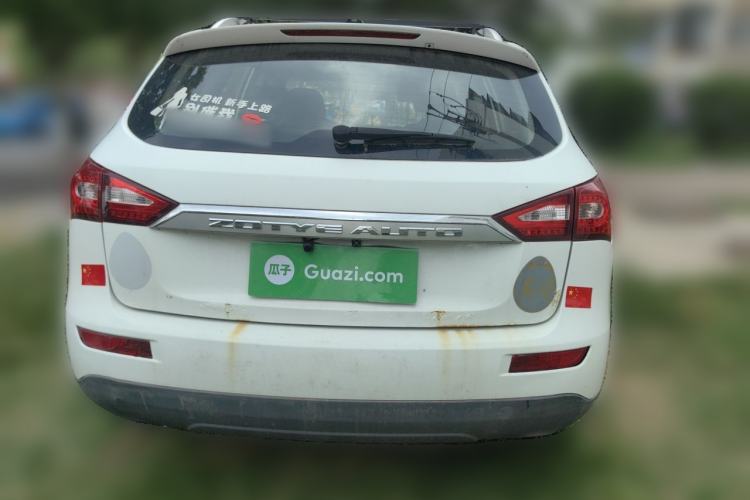 Used Zotye T600 2015 1.5T Manual Elite Model Rear