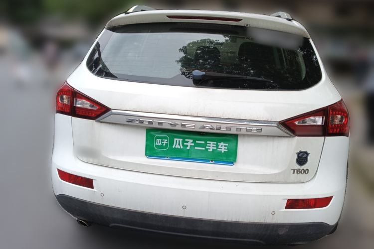 Used Zotye T600 2015 1.5T Manual Luxury Model Rear
