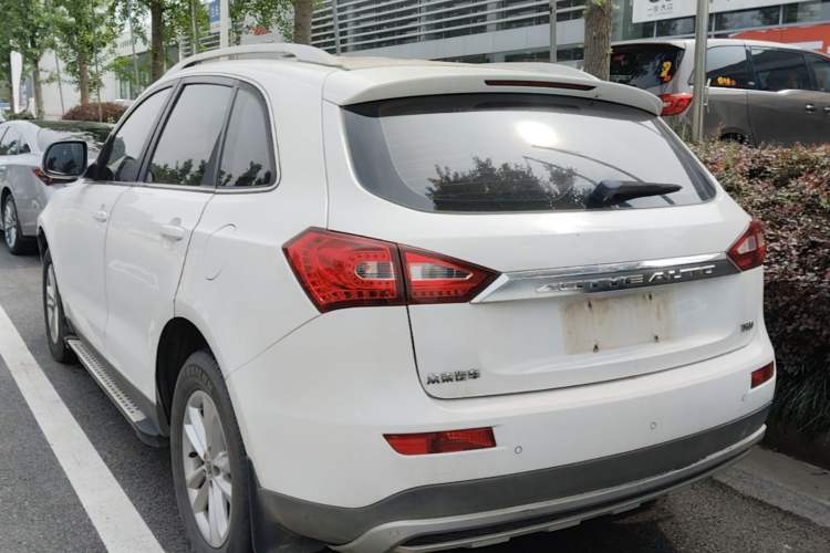 Used Zotye T600 2015 1.5T Manual Elite Model Rear Left 45 Deg
