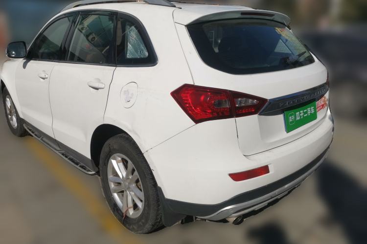 Used Zotye T600 2015 1.5T Manual Elite Model Rear Left 45 Deg