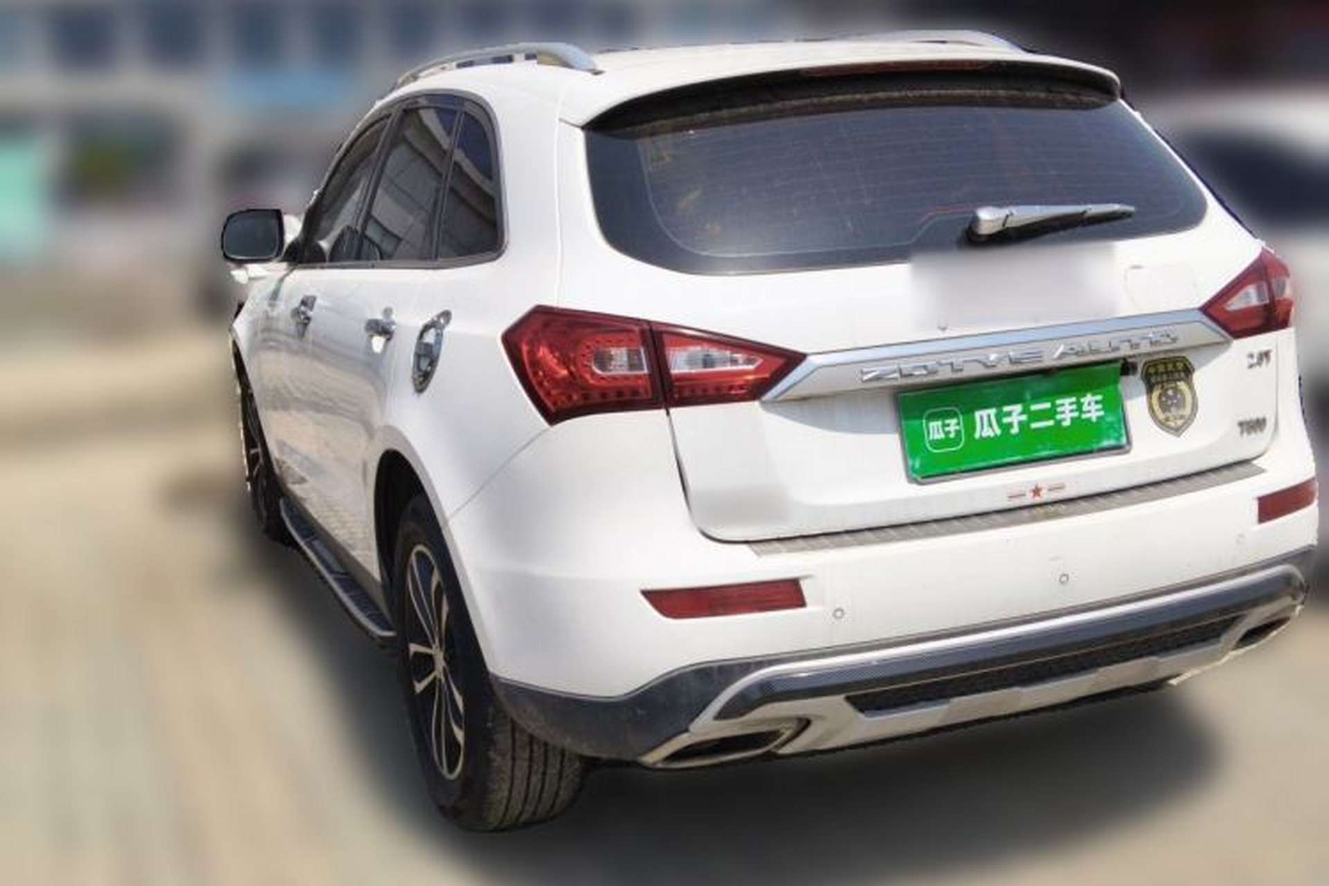 Used Zotye T600 2015 2.0T DCT Prestige Edition Rear Left 45 Deg