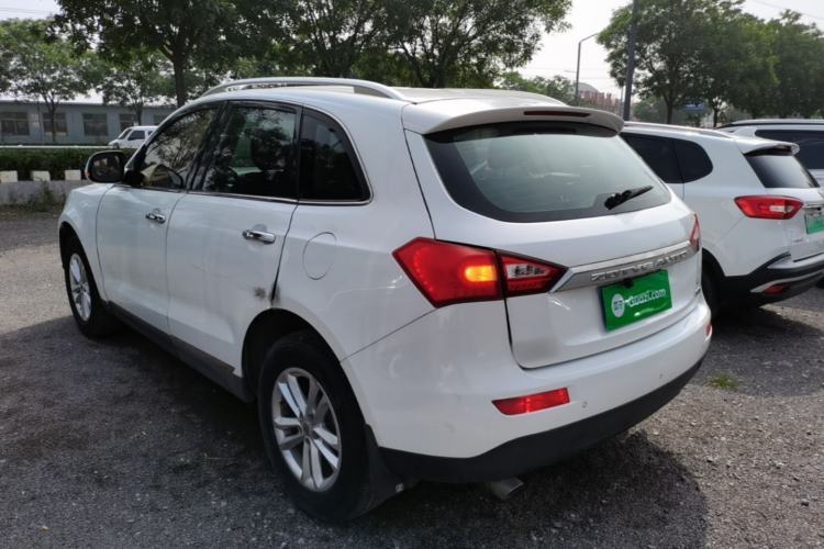 Used Zotye T600 2015 1.5T Manual Luxury Model Rear Left 45 Deg