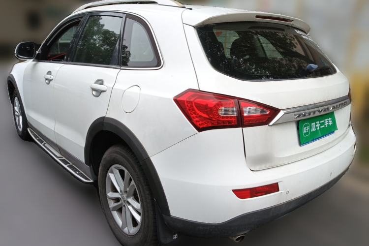 Used Zotye T600 2015 1.5T Manual Luxury Model Rear Left 45 Deg