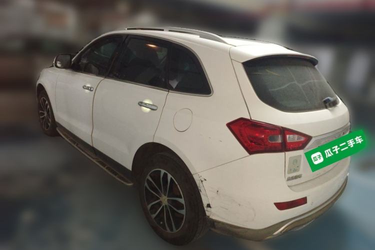 Used Zotye T600 2015 Family Edition 2.0T Manual Luxury Version Rear Left 45 Deg
