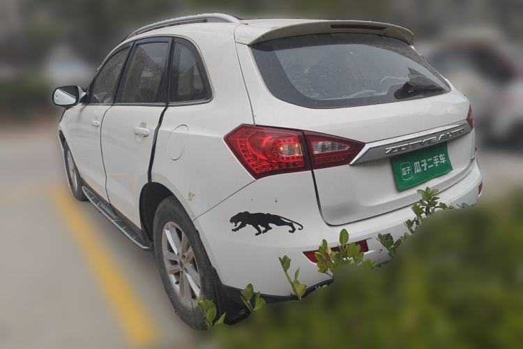 Used Zotye T600 2015 1.5T Manual Luxury Model Rear Left 45 Deg